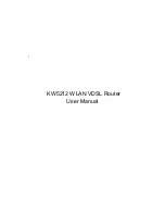 Kasda KW5212 User Manual предпросмотр