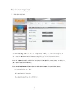 Предварительный просмотр 22 страницы Kasda KW5583 User Manual
