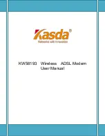 Kasda KW58193 User Manual предпросмотр