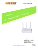 Предварительный просмотр 1 страницы Kasda KW6512 User Manual