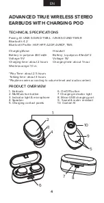 Preview for 4 page of Kase UNIK SOUND-TWS-L User Manual