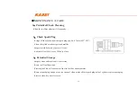 Preview for 17 page of Kasei KZ-5200EA-PRO-2S Manual