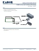 Preview for 3 page of Kason 10058E Series Installation Instructions