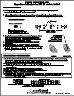 Preview for 3 page of Kason GreenGuard 1810LC Series Instruction Sheet