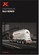 Kässbohrer SILO Series User Manual preview