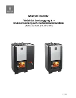 Preview for 16 page of KASTOR Karhu-22 VO Installation And User Manual