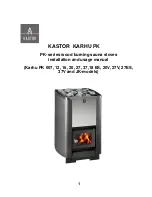 KASTOR Karhu PK 007 Installation And Usage Manual preview