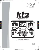 Preview for 1 page of KAT kt2 Owner'S Manual