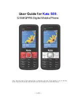 KATA Kata S59 User Manual preview