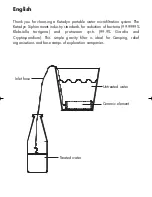 Preview for 2 page of Katadyn 1120070 Manual