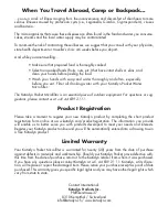 Preview for 6 page of Katadyn 2010000 User Manual