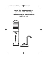 Предварительный просмотр 8 страницы Katadyn 2040000 Manual