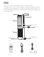 Предварительный просмотр 2 страницы Katadyn 8018280 Hiker Pro Manual