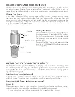 Preview for 6 page of Katadyn 8018280 Hiker Pro Manual