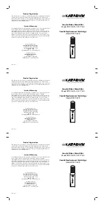 Preview for 12 page of Katadyn Combi 8013620 Manual