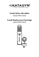 Preview for 1 page of Katadyn Combi Plus Water Microfilter Manual