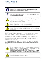 Предварительный просмотр 4 страницы Katadyn MOT-7 Manual