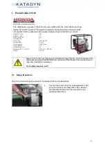 Preview for 9 page of Katadyn MOT-7 Manual