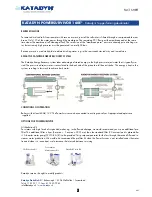 Предварительный просмотр 2 страницы Katadyn POWERSURVIVOR 160E Fact Sheet