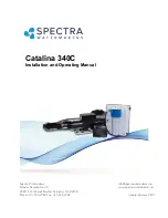 Предварительный просмотр 1 страницы Katadyn Spectra Catalina 340C Installation And Operating Manual