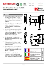 Preview for 2 page of Kathrein 20510093 Manual