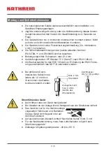 Предварительный просмотр 3 страницы Kathrein 20510101 Installation And Safety Instructions