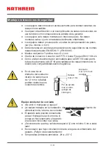 Предварительный просмотр 39 страницы Kathrein 20510101 Installation And Safety Instructions