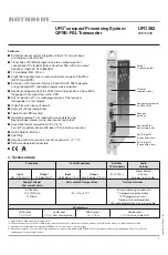 Предварительный просмотр 7 страницы Kathrein 20610048 Manual