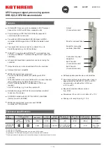 Preview for 15 page of Kathrein 20610100 Manual