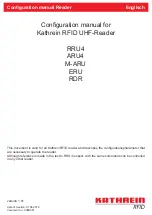 Kathrein 52010093 Configuration Manual preview