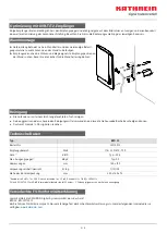 Предварительный просмотр 3 страницы Kathrein BZD 32 Manual