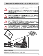 Предварительный просмотр 47 страницы Kathrein CAP 610 Operating Manual