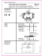 Kathrein EBC 30 User Manual preview