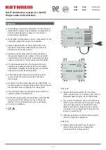 Предварительный просмотр 5 страницы Kathrein EXR 1542 Manual