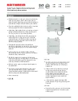 Предварительный просмотр 21 страницы Kathrein EXR 1942 Instructions Manual