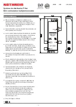 Предварительный просмотр 10 страницы Kathrein EXR 221 Manual