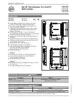 Preview for 1 page of Kathrein EXR 2908 Instructions Manual