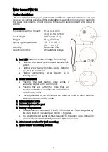 Предварительный просмотр 6 страницы Kathrein FWM 100 User Manual