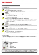 Предварительный просмотр 4 страницы Kathrein HDM 143 Manual