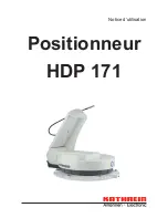 Kathrein HDP 171 (French) Notice D'Utilisation предпросмотр