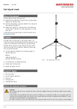 Preview for 1 page of Kathrein HDS 100 Manual