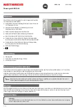 Preview for 2 page of Kathrein HDS 66 Quick Start Manual