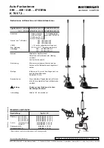 Preview for 1 page of Kathrein K 70 57 21 04 1 Mounting Instruction