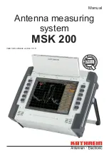 Kathrein MSK 200 Manual preview