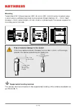 Preview for 20 page of Kathrein OEC 40 mini Manual