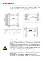 Preview for 3 page of Kathrein OSC 100 Manual