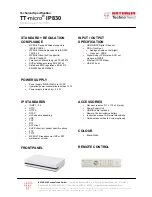 Preview for 2 page of Kathrein TT-micro IP830 Technical Specification