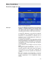 Preview for 23 page of Kathrein UFS 301Si (French) Notice D'Utilisation