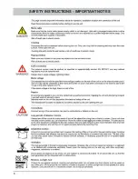 Предварительный просмотр 6 страницы Kathrein UFS 740sw Operating Manual