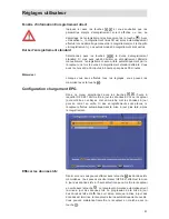 Предварительный просмотр 43 страницы Kathrein UFS 821SW Notice D'Utilisation